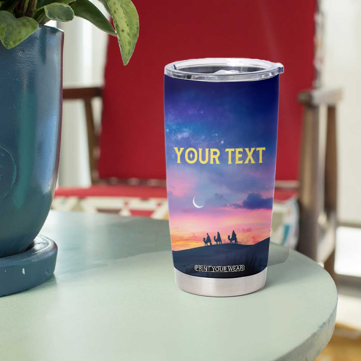 Nativity Of Jesus With Comet Tumbler Cup Personalized TS04 Print Your Wear