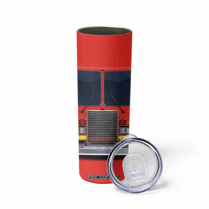 Firetruck Firefighter Skinny Tumbler Personalized TS04 Print Your Wear