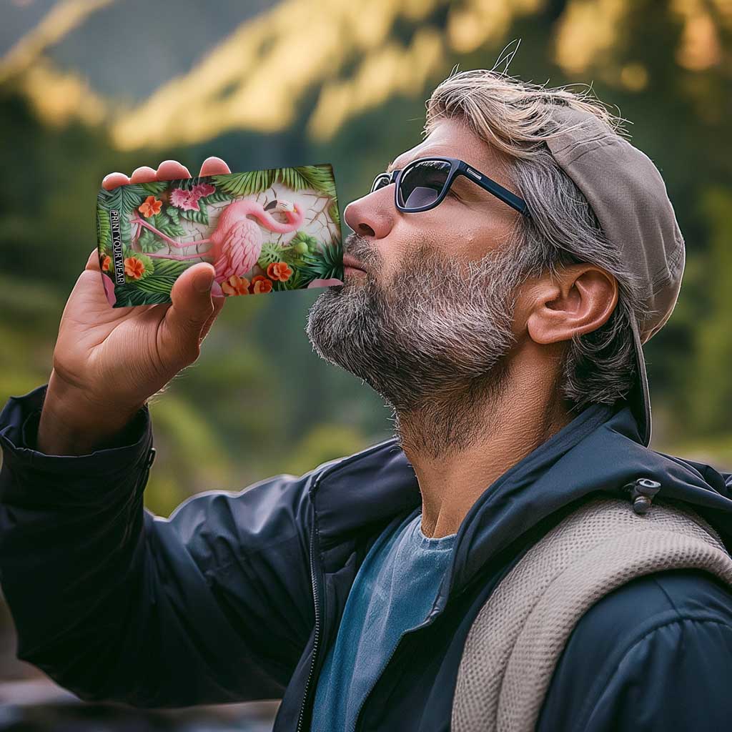 Flamingo Plaster Carving 4 in 1 Can Cooler Tumbler Personalized TS04 Print Your Wear