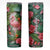 Flamingo Plaster Carving Skinny Tumbler Personalized TS04 Multicolor Print Your Wear