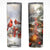 Cardinals Christmas Art Skinny Tumbler Personalized TS04 Multicolor Print Your Wear