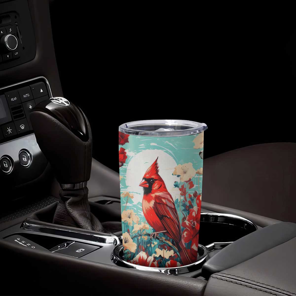 Cardinal Retro Style Tumbler Cup Personalized TS04 Print Your Wear