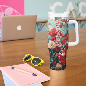 Cardinal Retro Style Tumbler With Handle Personalized TS04 Print Your Wear