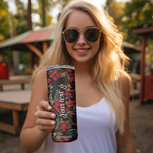 Cardinal Quilling Art Skinny Tumbler Personalized TS04 Print Your Wear