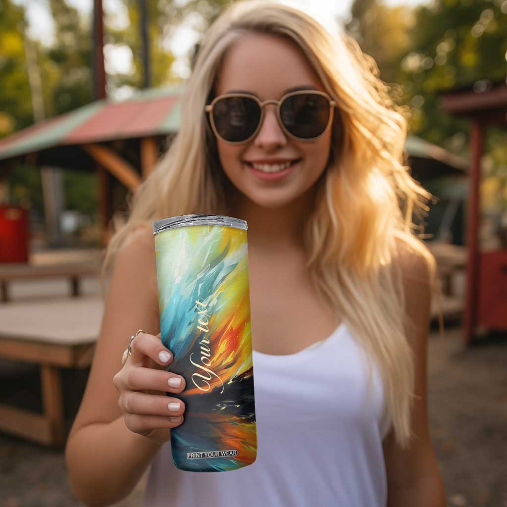 Colorful Faith Angel Skinny Tumbler Personalized TS04 Print Your Wear