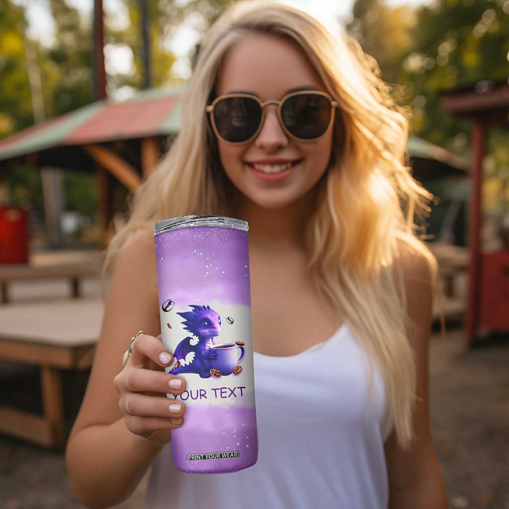 Dragon My Four Moods Skinny Tumbler Personalized TS04 Print Your Wear