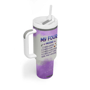 Dragon My Four Moods Tumbler With Handle Personalized TS04 Print Your Wear