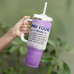 Dragon My Four Moods Tumbler With Handle Personalized TS04 Print Your Wear