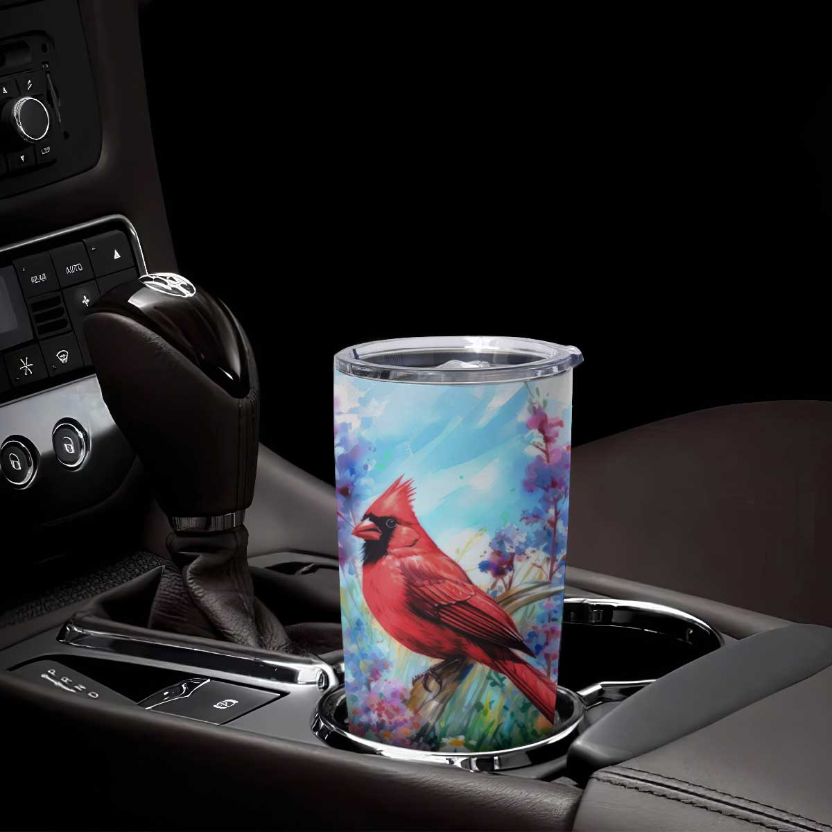Cardinal Flower Tumbler Cup Personalized TS04 Print Your Wear