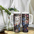 Cat Flowers Plaster Carving Tumbler With Handle Personalized TS04 Print Your Wear