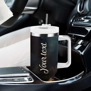Faith Angel Star Night Tumbler With Handle Personalized TS04 Print Your Wear
