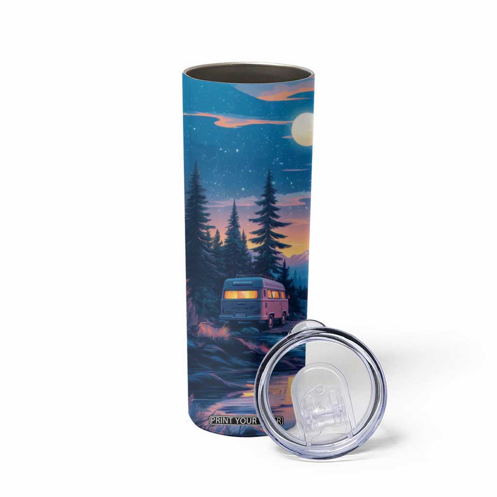 Camping RV Skinny Tumbler Personalized TS04 Print Your Wear