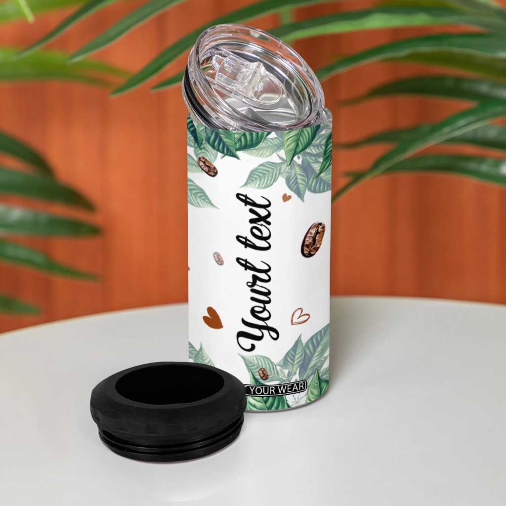 Dragon Touch My Coffee And I Will Slap You So Hard Even Google Wont Be Able To Find You 4 in 1 Can Cooler Tumbler Personalized TS04 Print Your Wear