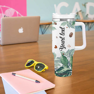 Dragon Touch My Coffee And I Will Slap You So Hard Even Google Wont Be Able To Find You Tumbler With Handle Personalized TS04 Print Your Wear