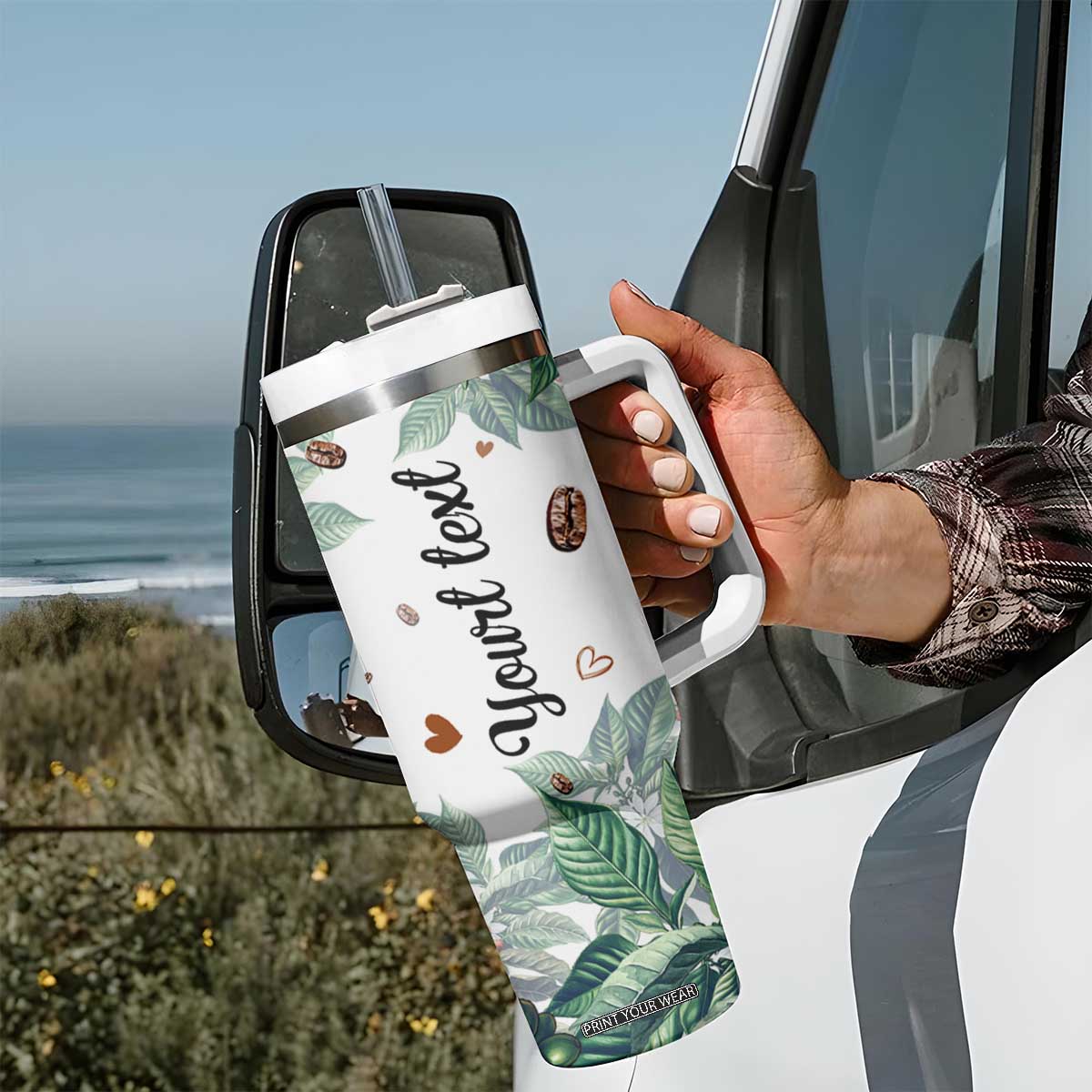 Dragon Touch My Coffee And I Will Slap You So Hard Even Google Wont Be Able To Find You Tumbler With Handle Personalized TS04 Print Your Wear