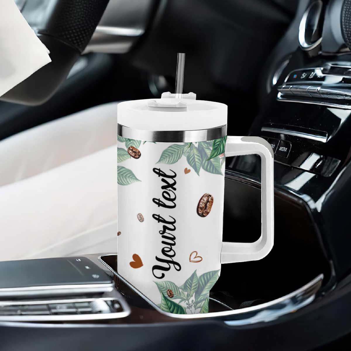 Dragon Touch My Coffee And I Will Slap You So Hard Even Google Wont Be Able To Find You Tumbler With Handle Personalized TS04 Print Your Wear