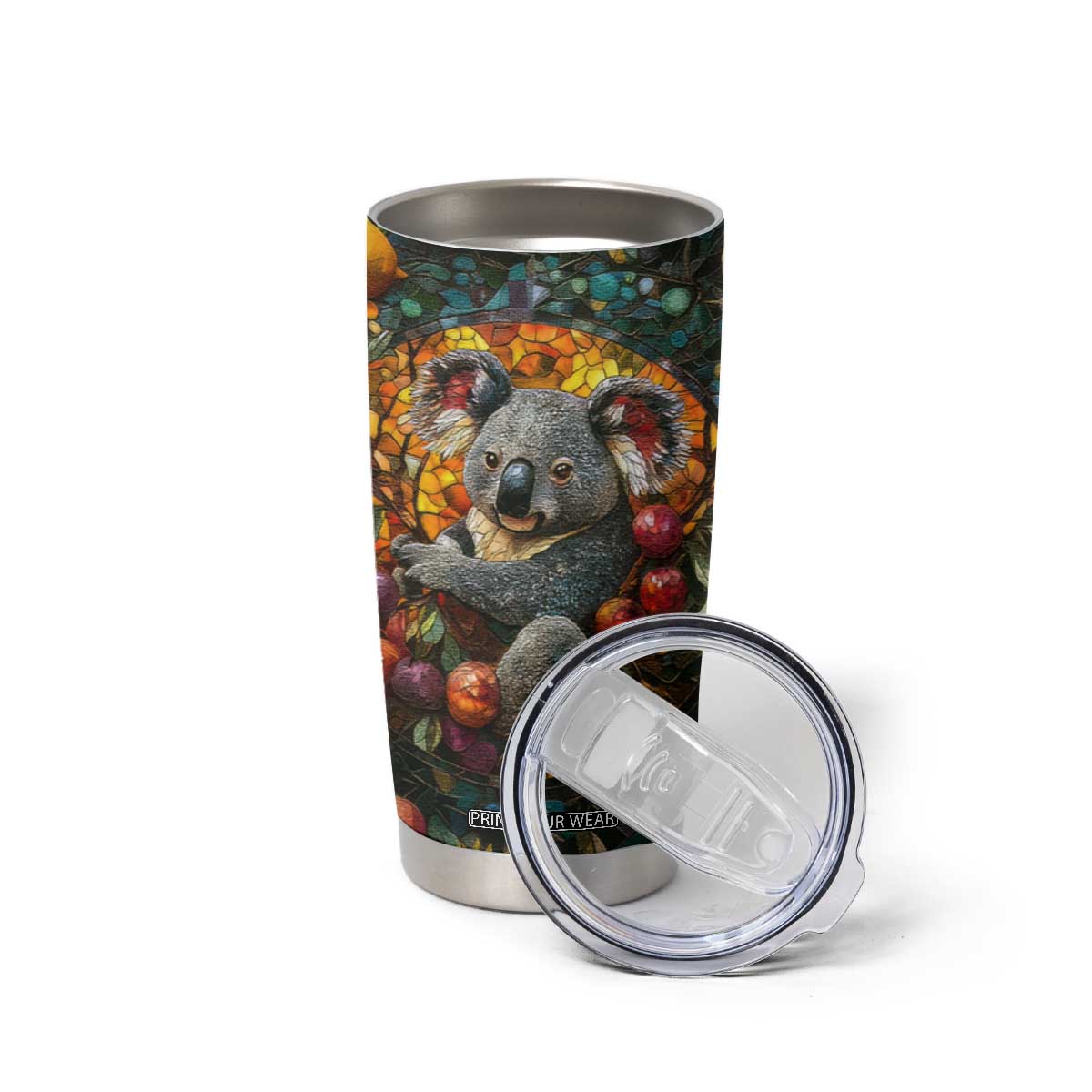Koala Crystal Mosaic Tumbler Cup Personalized TS04 Print Your Wear