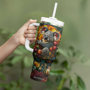 Koala Crystal Mosaic Tumbler With Handle Personalized TS04 Print Your Wear
