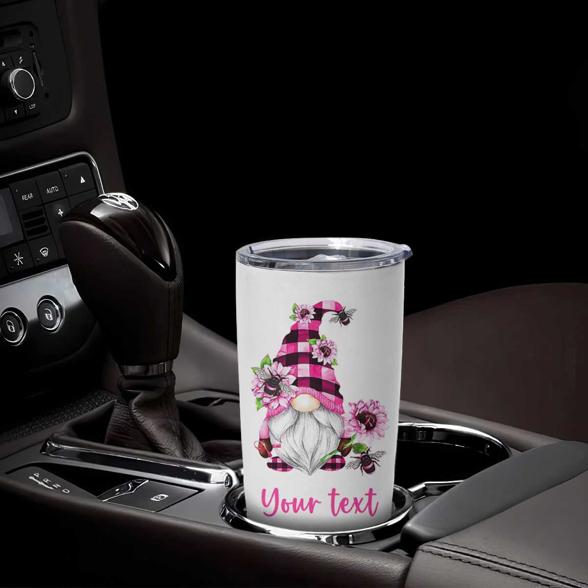 Every Thing Is Gonna Be Alright Pink Gnome Brc Tumbler Cup Personalized TS04 Print Your Wear