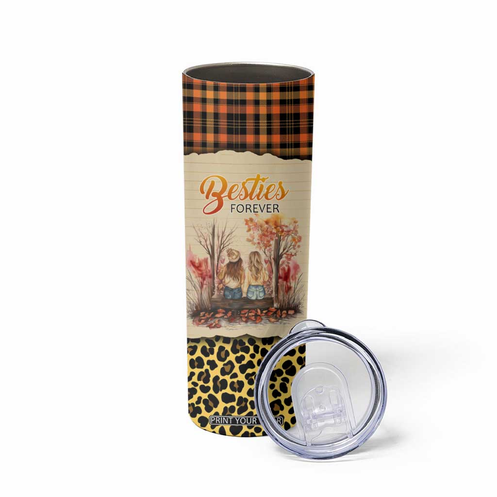 Bestie Forever Skinny Tumbler TS04 Print Your Wear