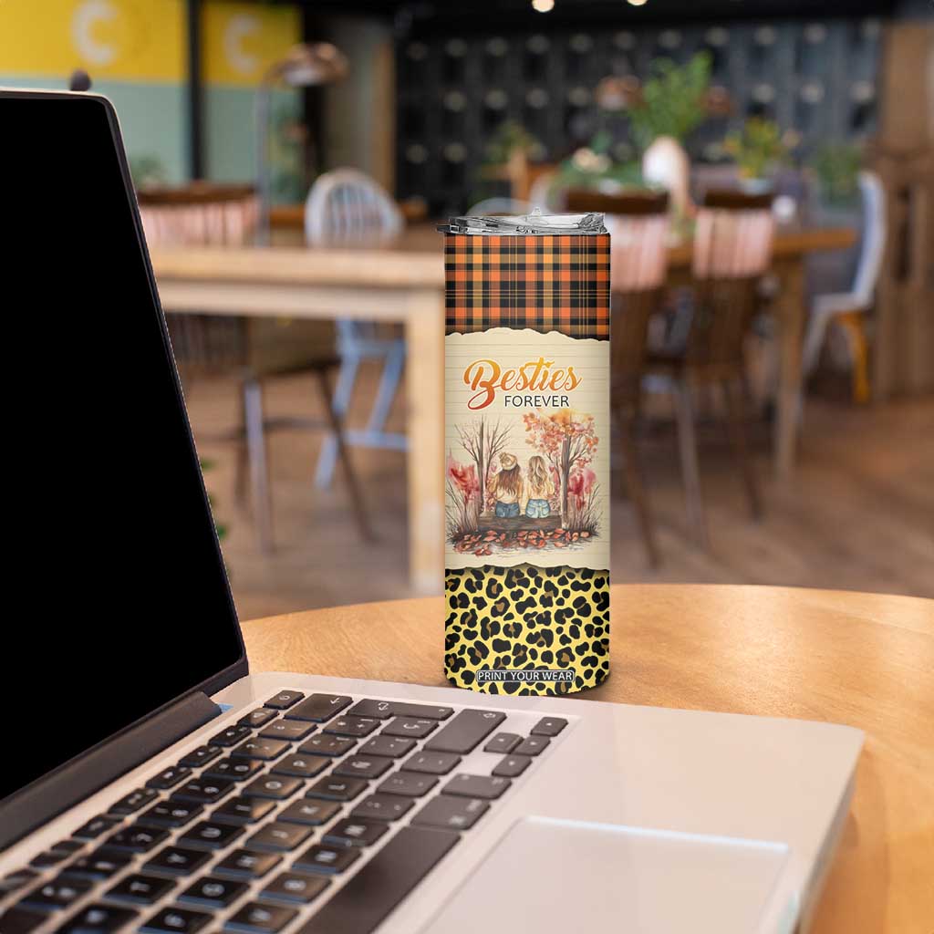 Bestie Forever Skinny Tumbler TS04 Print Your Wear