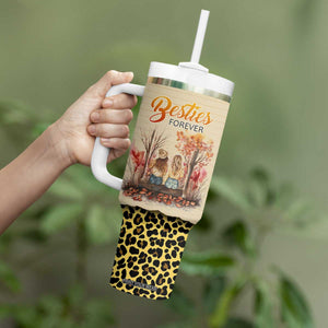 Bestie Forever Tumbler With Handle TS04 Print Your Wear