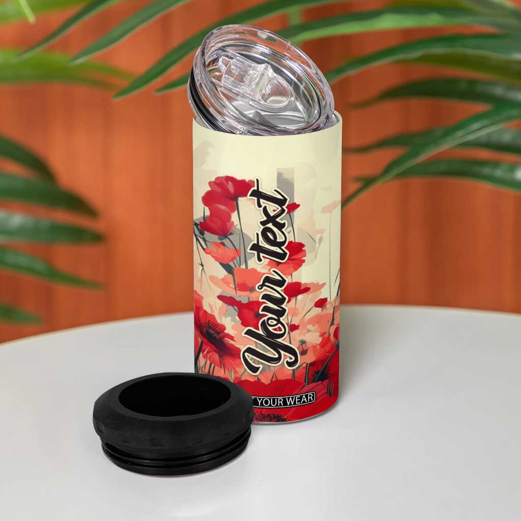 Black Woman Retro Personalized 4 in 1 Can Cooler Tumbler TS04 Print Your Wear