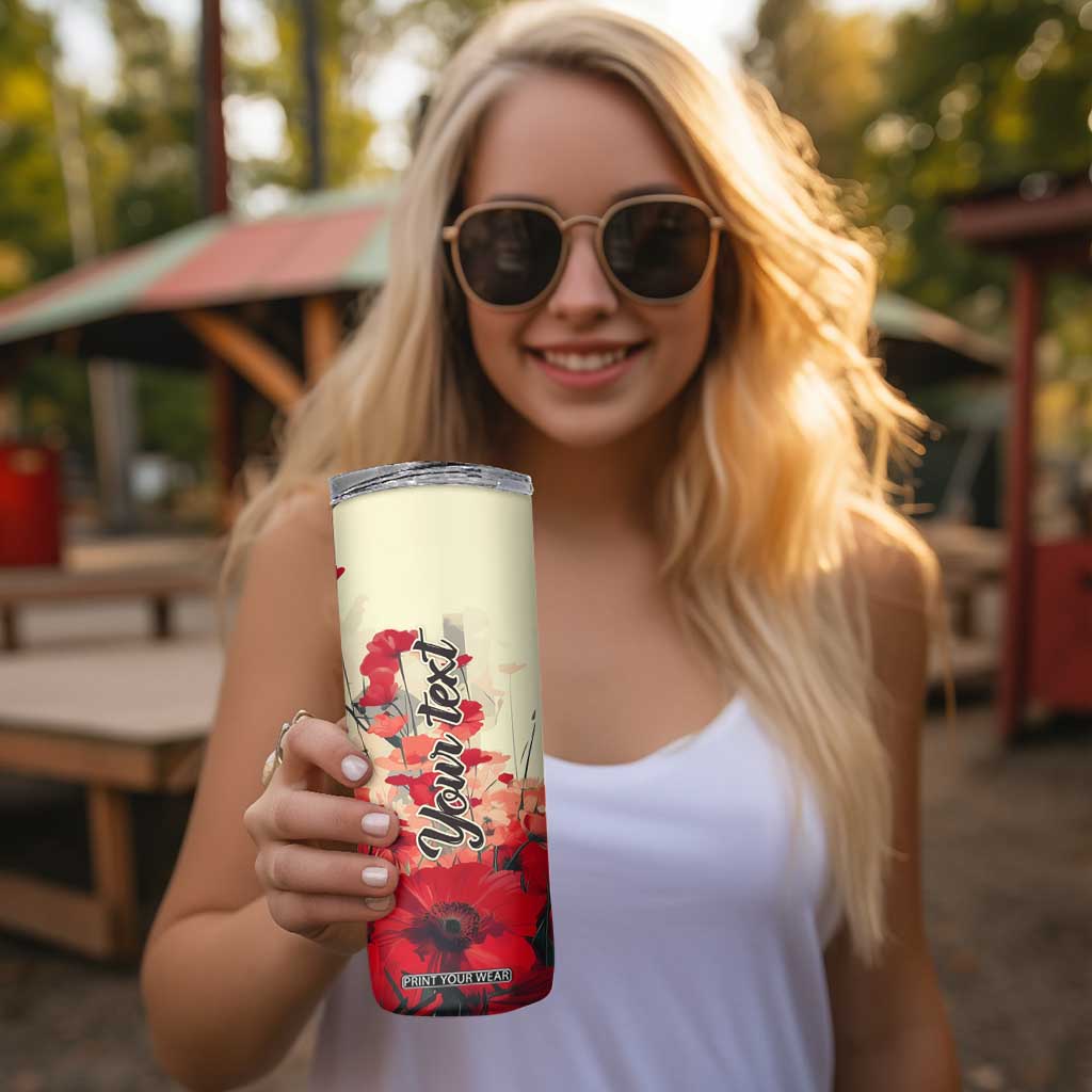 Black Woman Retro Personalized Skinny Tumbler TS04 Print Your Wear