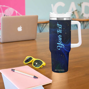 Black Woman Dancing In Starry Night Tumbler With Handle TS04 Print Your Wear