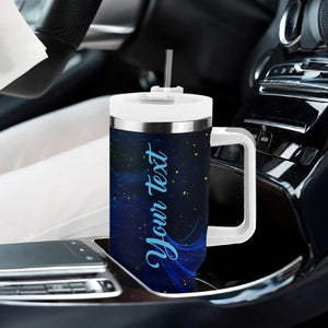 Black Woman Dancing In Starry Night Tumbler With Handle TS04 Print Your Wear