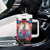 Flamingo Mosaic Tropical Garden Tumbler With Handle Personalized TS04 Print Your Wear