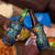 Dragonfly Colorful 4 in 1 Can Cooler Tumbler Personalized TS04 Print Your Wear