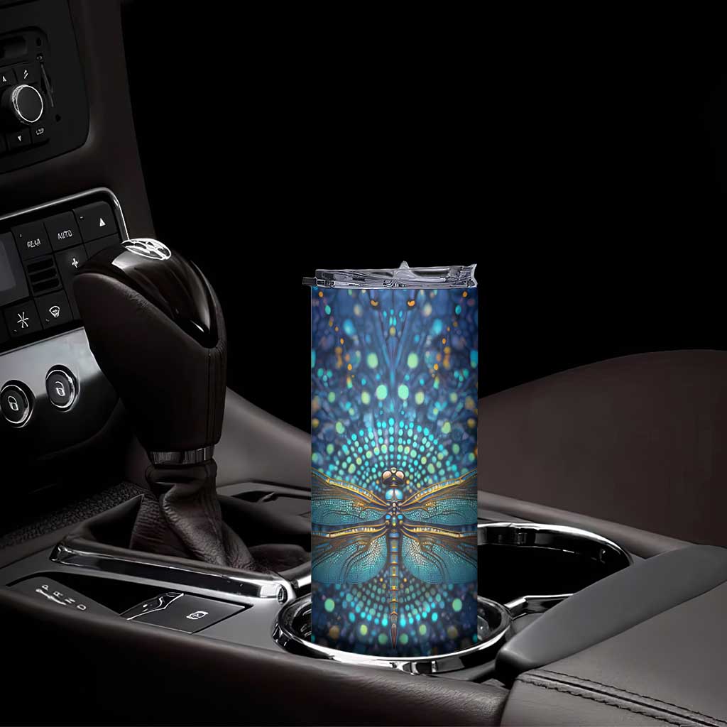 Dragonfly Lover Skinny Tumbler Personalized TS04 Print Your Wear