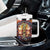 Dragonfly Golden Topaz Crystal Mosaic Tumbler With Handle Personalized TS04 Print Your Wear