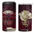 Dragonfly Garnet Crystal Mosaic 4 in 1 Can Cooler Tumbler Personalized TS04 One Size: 16 oz Multicolor Print Your Wear