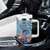 Flamingo Leather Carving Tumbler With Handle Personalized TS04 Print Your Wear