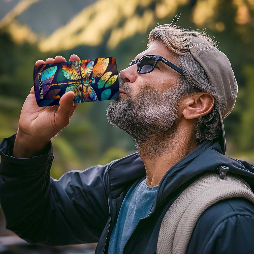 Colorful Dragonfly 4 in 1 Can Cooler Tumbler Personalized TS04 Print Your Wear