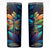 Colorful Dragonfly Skinny Tumbler Personalized TS04 Multicolor Print Your Wear