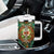 Dragonfly Chrysoprase Crystal Mosaic Tumbler With Handle Personalized TS04 Print Your Wear