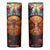 Dragonfly Carnelian Crystal Mosaic Skinny Tumbler Personalized TS04 Multicolor Print Your Wear