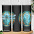 Dragonfly Aquamarine Crystal Mosaic Skinny Tumbler Personalized TS04 Print Your Wear