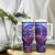 Dragonfly Amethyst Crystal Mosaic Tumbler With Handle Personalized TS04 Print Your Wear
