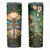Colorful Dragonfly Crystal Mosaic Skinny Tumbler Personalized TS04 Multicolor Print Your Wear