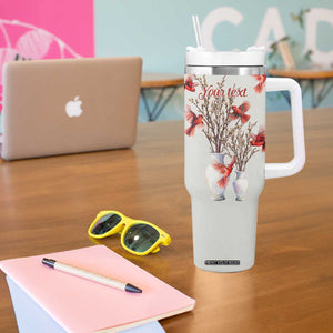 Cardinal Bird In Heaven Tumbler With Handle Personalized TS04 Print Your Wear
