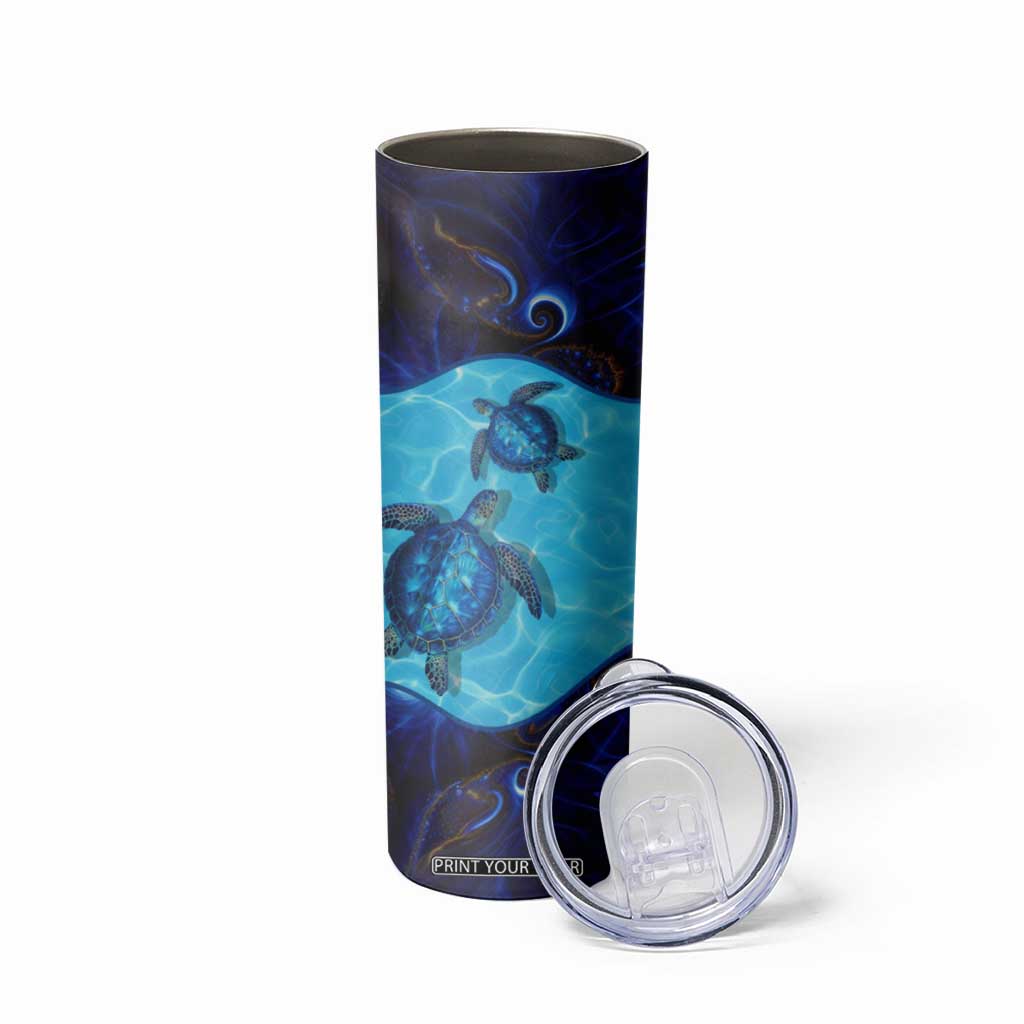 Sea Turtle Skinny Tumbler Personalized TS04 Print Your Wear