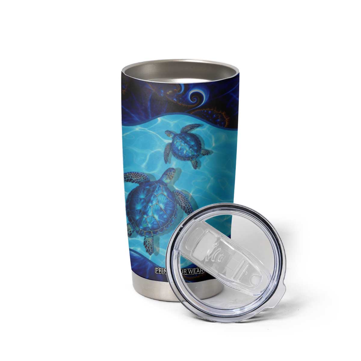 Sea Turtle Tumbler Cup Personalized TS04 Print Your Wear