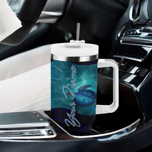 Sea Turtle Tumbler With Handle Personalized TS04 Print Your Wear