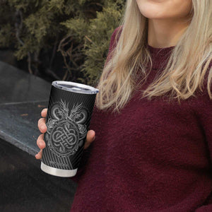 Viking Winged Dragon Tumbler Cup Personalized TS04 Print Your Wear