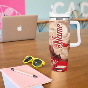 Dragon Quiling Paper Tumbler With Handle Personalized TS04 Print Your Wear