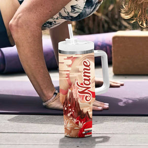 Dragon Quiling Paper Tumbler With Handle Personalized TS04 Print Your Wear